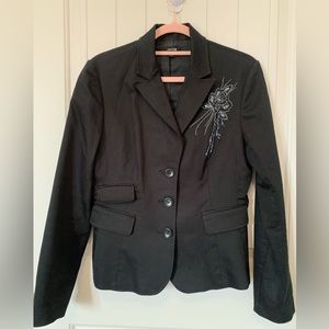 Jacob beaded detail blazer